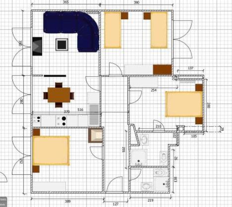 Apartemen 3-bedroom - Urban Art Gallery - Free Parking! *